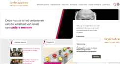Desktop Screenshot of leydenacademy.nl